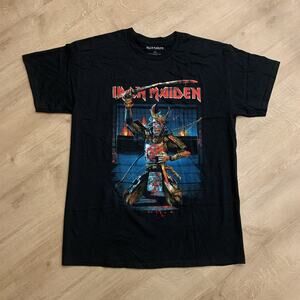 Iron Maiden Senjutsu Akirant Series Flash Of The Blade T-Shirt Men's Large L